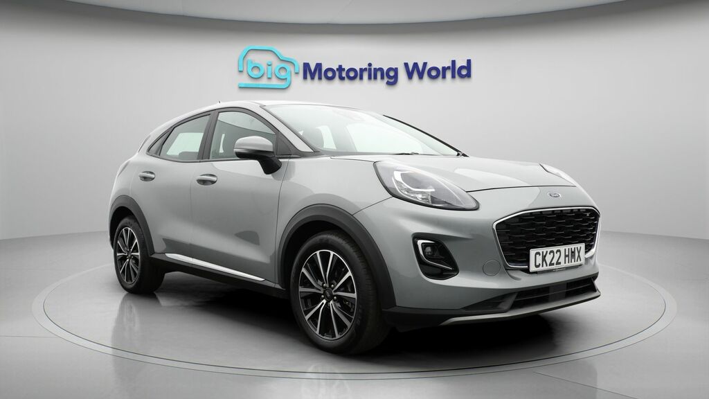 Ford Puma Titanium Silver