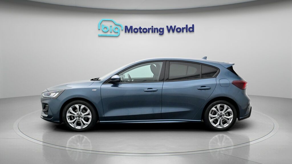 Ford Focus St-line LV23VTK Blue #4