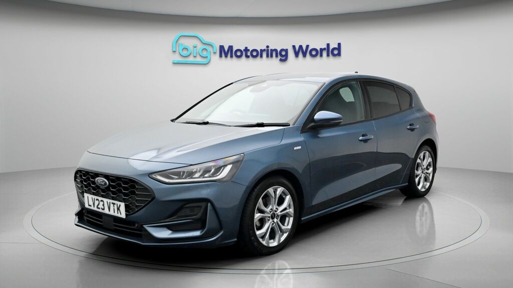 Ford Focus St-line LV23VTK Blue #3