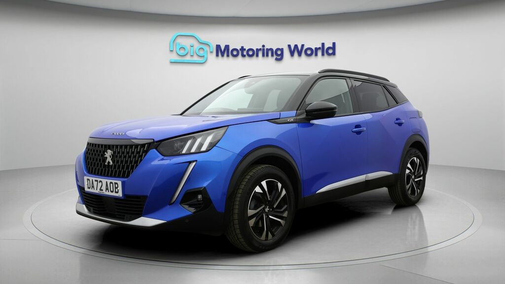 Peugeot 2008 Gt Blue #3