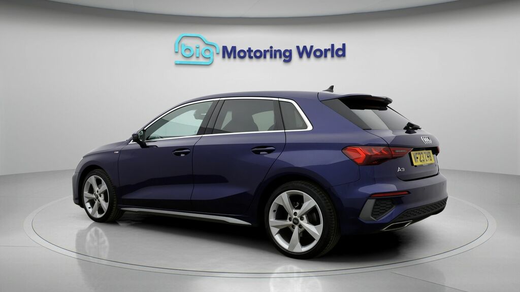 Audi A3 S Line WF23ZYB Blue #5