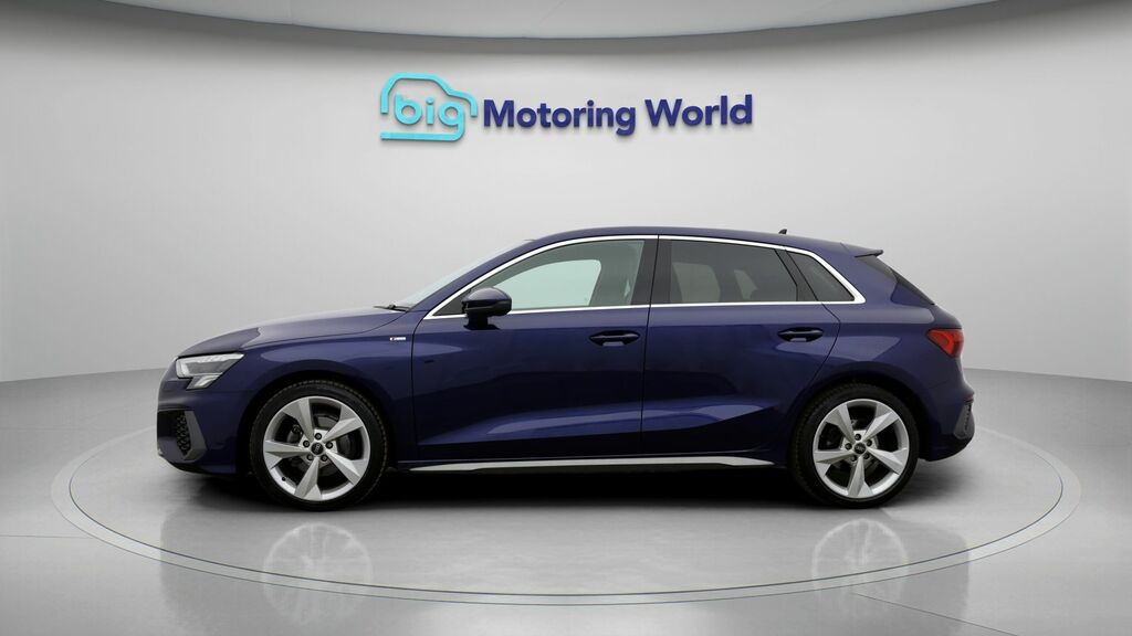 Audi A3 S Line WF23ZYB Blue #4