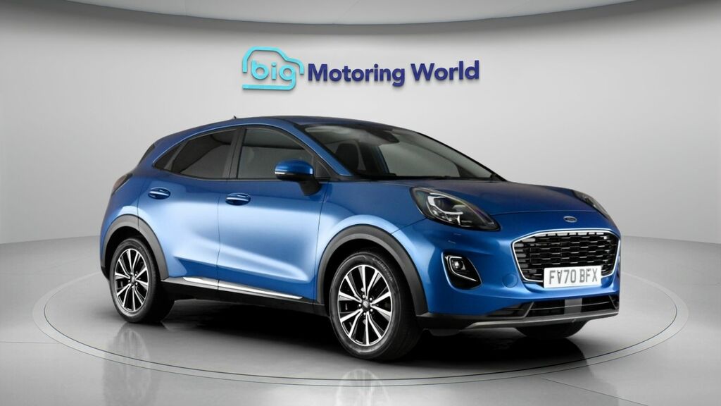 Ford Puma Titanium Blue
