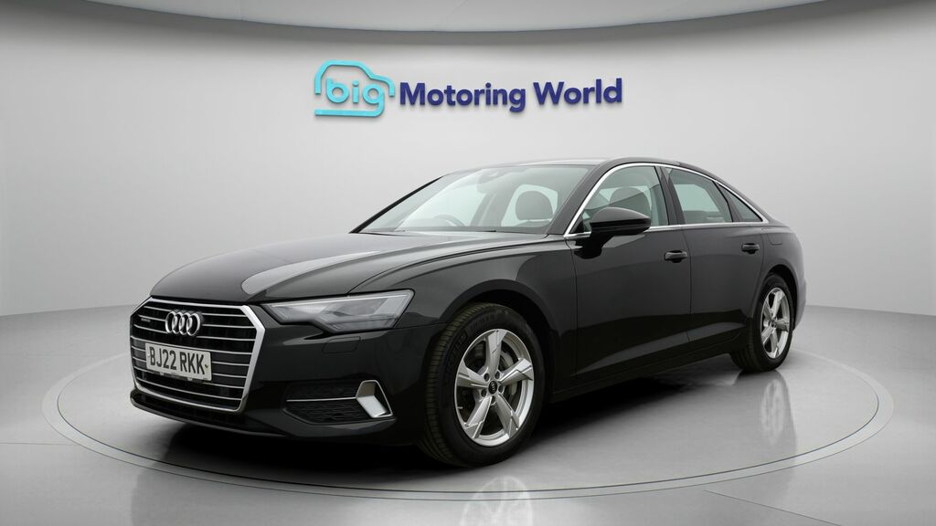 Audi A6 Saloon Sport Black #3
