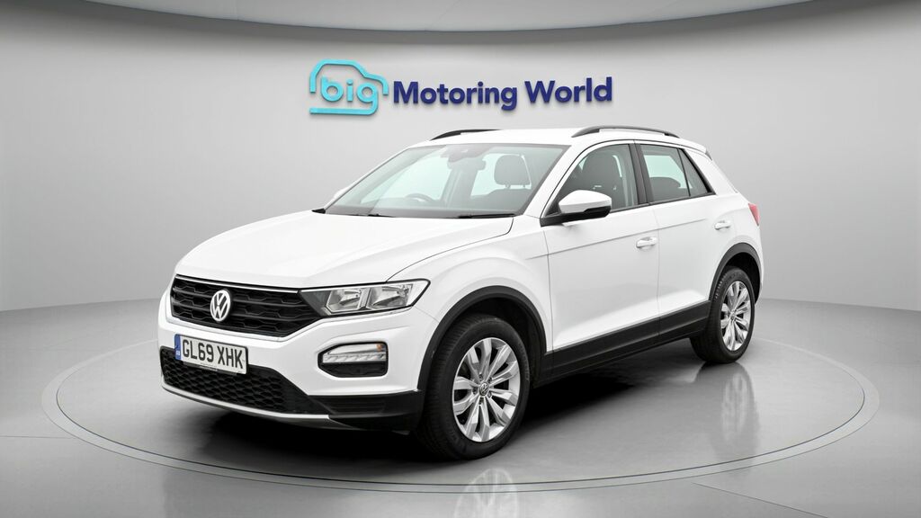 Volkswagen T-Roc Se White #3
