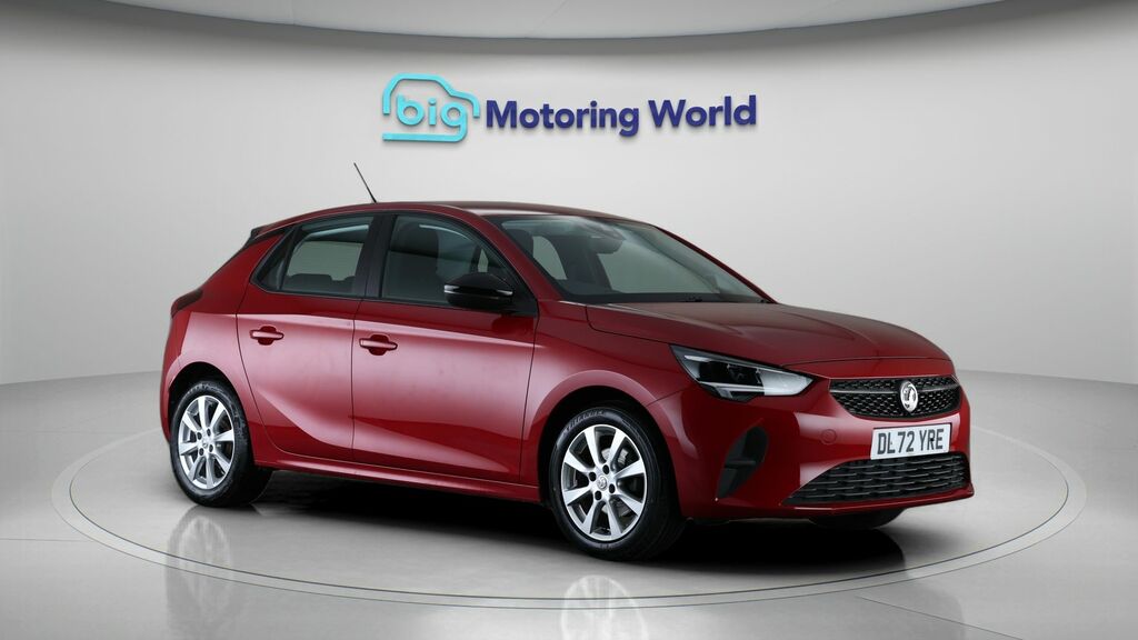 Vauxhall Corsa Design Red