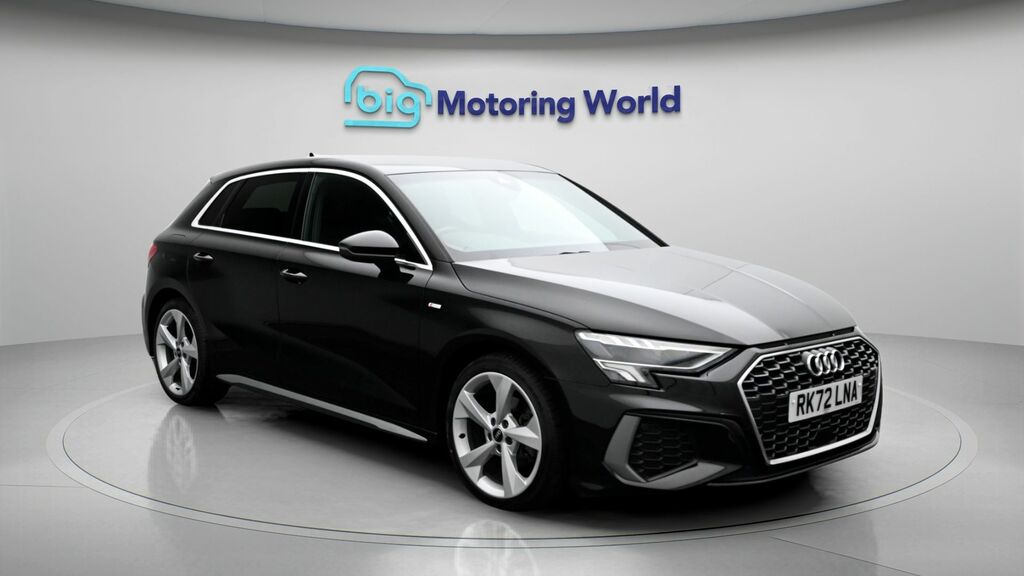 Audi A3 S Line RK72LNA Black