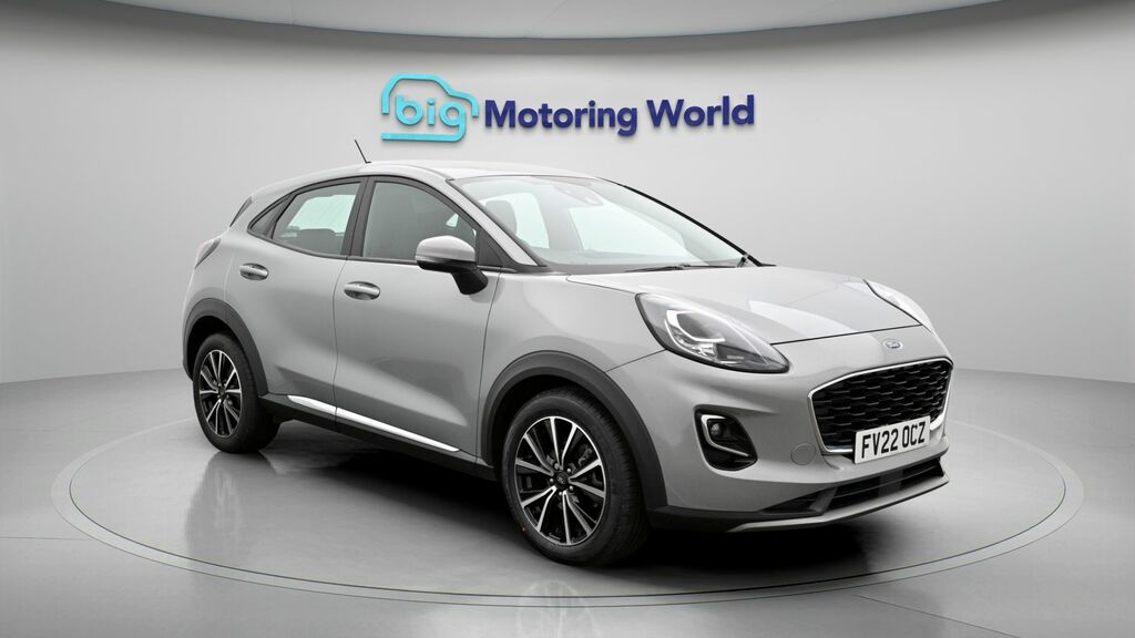 Ford Puma Titanium Silver