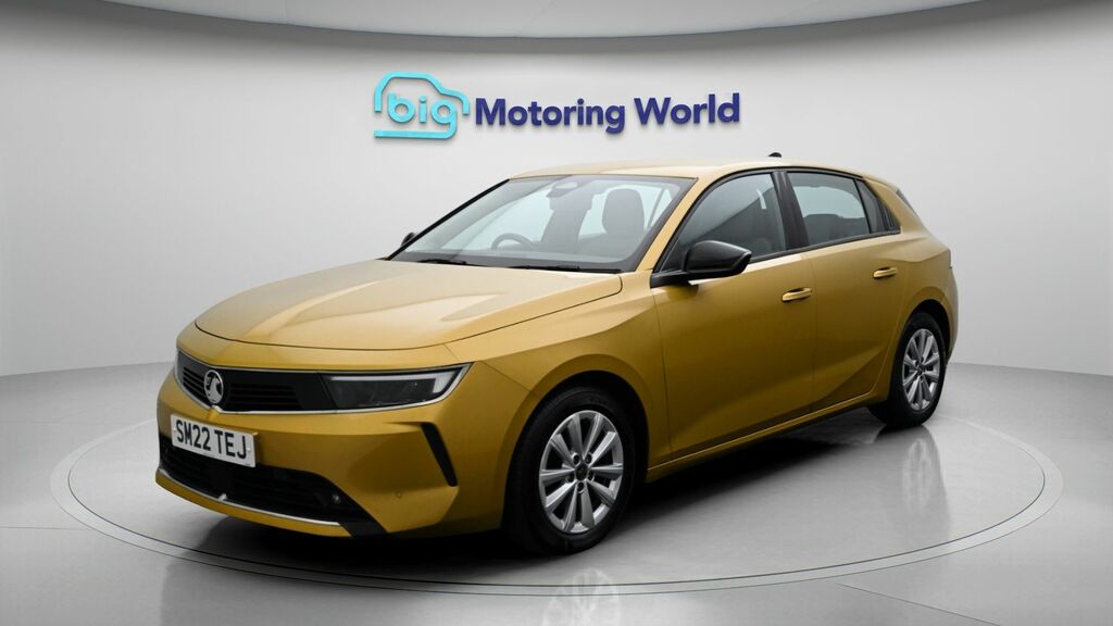 Vauxhall Astra Design SM22TEJ Yellow #3