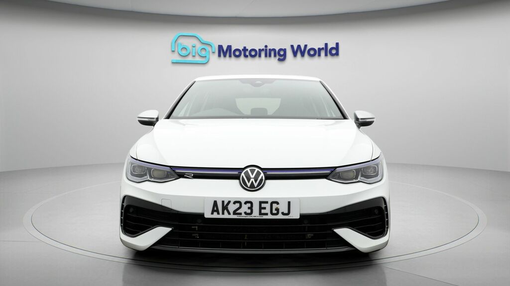 Volkswagen Golf R AK23EGJ White #2