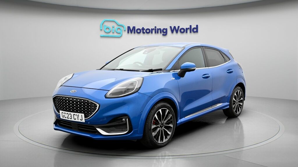 Ford Puma St-line Vignale GC23CYJ Blue #3