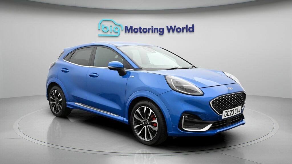 Ford Puma St-line Vignale Blue