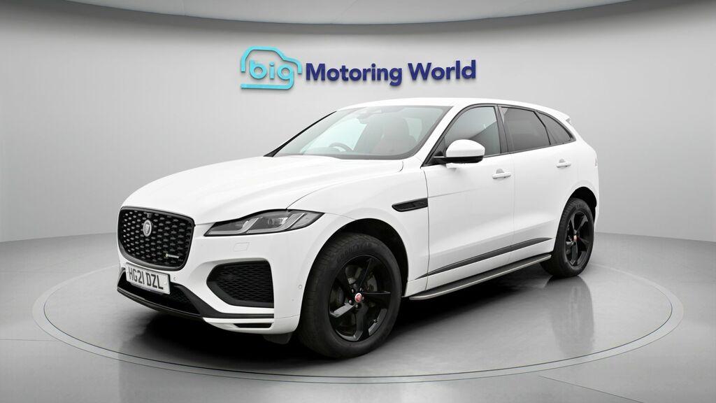 Jaguar F-Pace R-dynamic S HG21DZL White #3