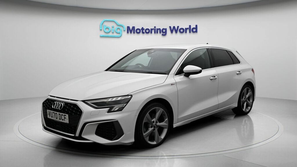 Audi A3 S Line VU70DCF White #3