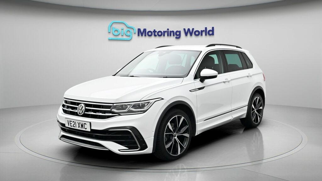 Volkswagen Tiguan R-line VE21XWC White #3