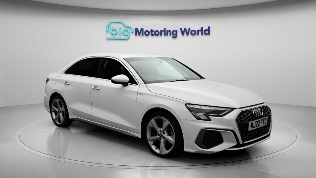 Audi A3 S Line White
