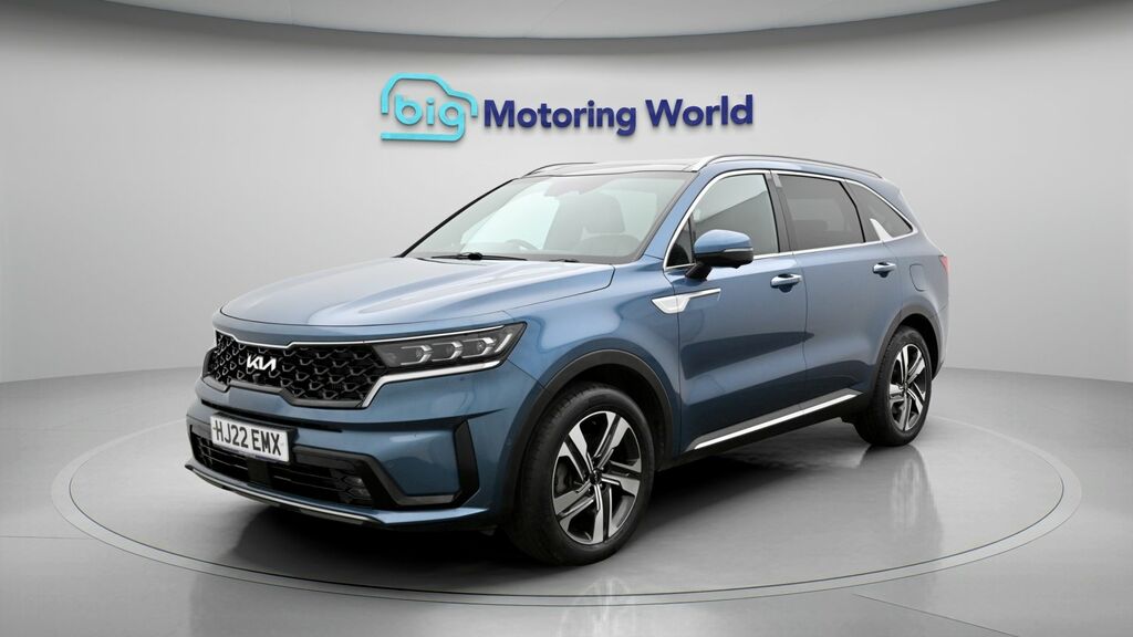 Kia Sorento 4 Blue #3