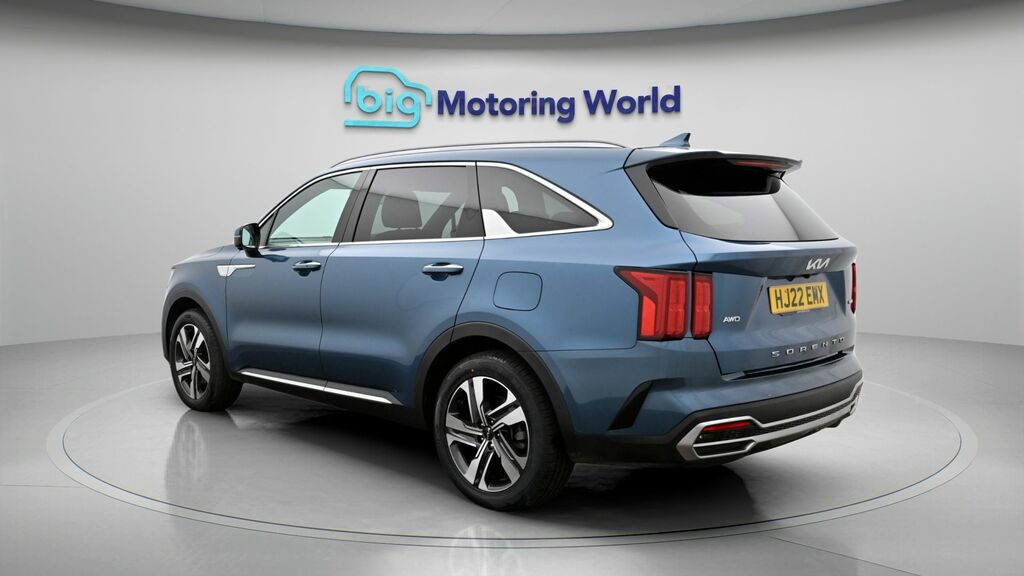 Kia Sorento 4 Blue #5