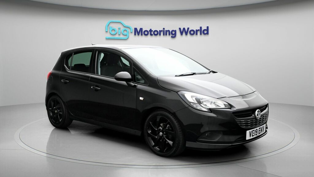 Vauxhall Corsa Sri VX Line Nav Black VE19EKV Black