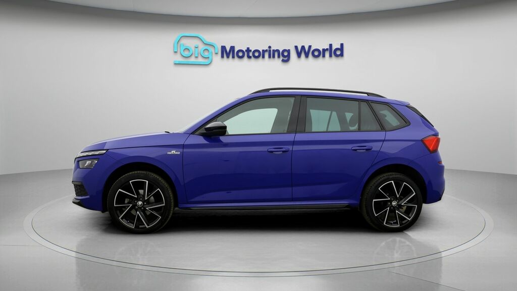 Skoda Kamiq Monte Carlo OV23XLC Blue #4