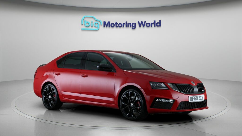 Skoda Octavia Vrs Red