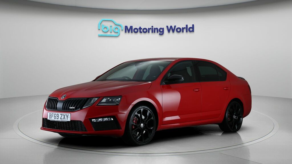 Skoda Octavia Vrs Red #3