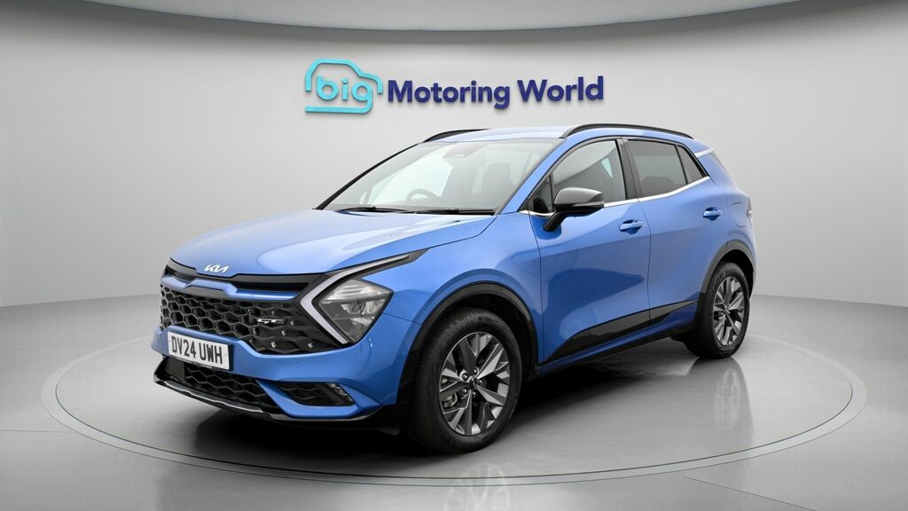 Kia Sportage Gt-line DV24UWH Blue #3