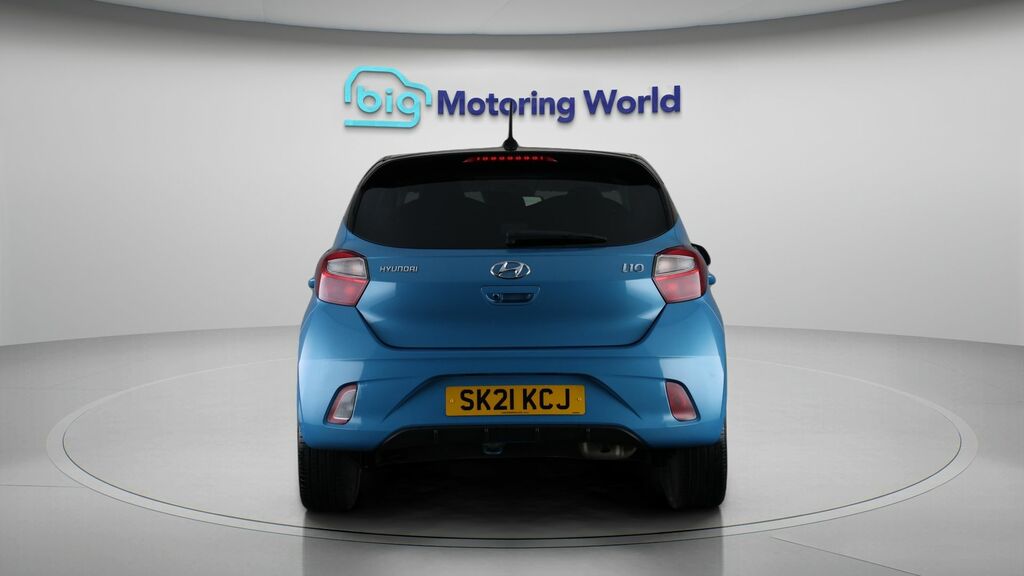Hyundai I10 Premium Blue #6