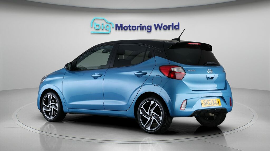 Hyundai I10 Premium Blue #5