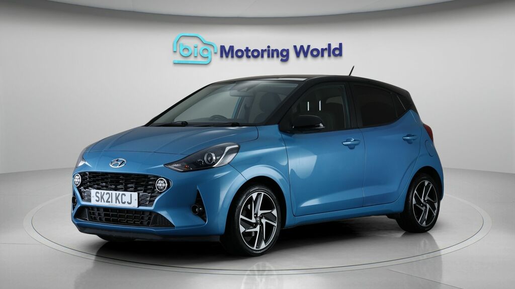 Hyundai I10 Premium Blue #3