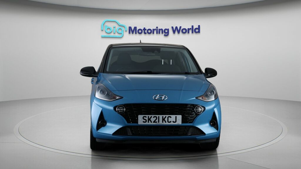 Hyundai I10 Premium Blue #2