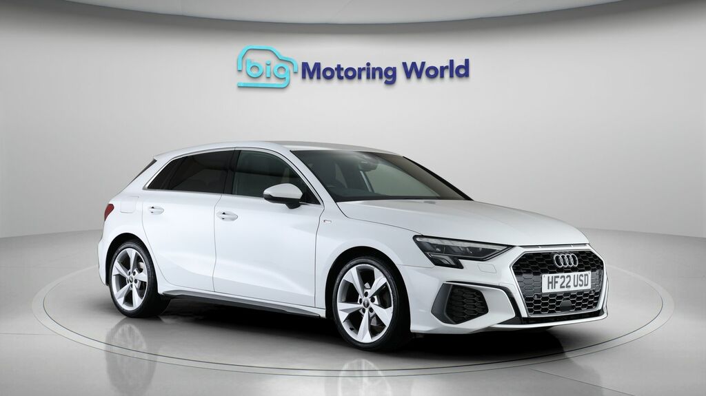 Audi A3 S Line White
