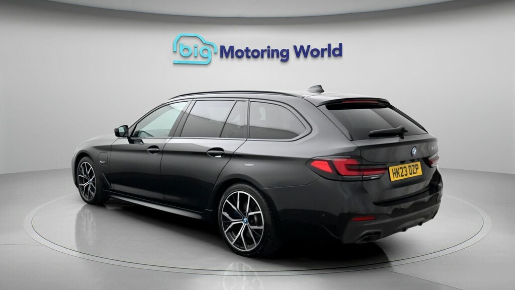 BMW 5 Series M Sport HK23DZP Black #5