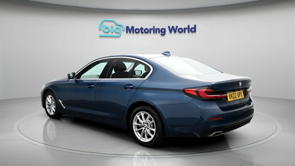 BMW 5 Series Se VK22APX Blue #5