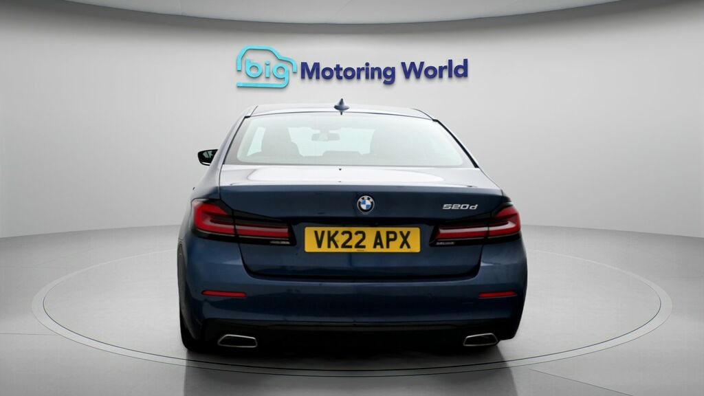 BMW 5 Series Se VK22APX Blue #6