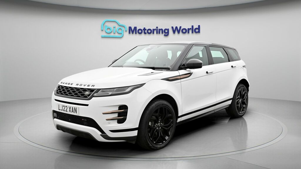 Land Rover Range Rover Evoque R-dynamic Se LJ22XAN White #3