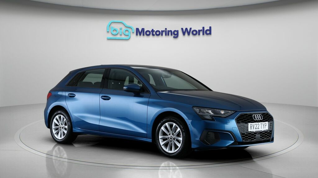 Audi A3 Technik Blue