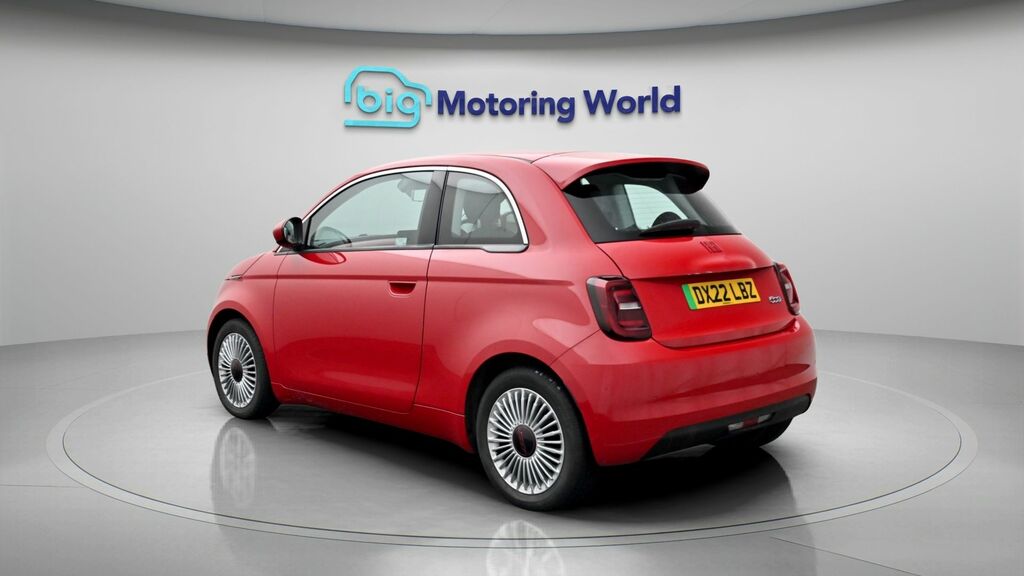 Fiat 500E Red Red #5