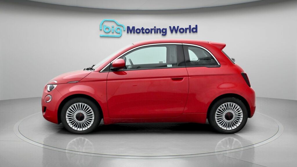 Fiat 500E Red Red #4