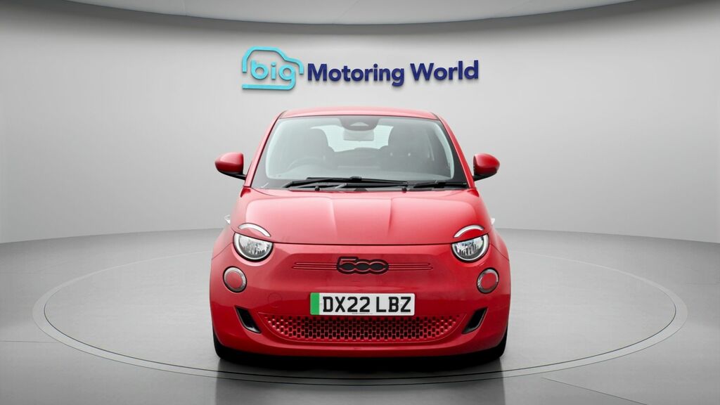 Fiat 500E Red Red #2
