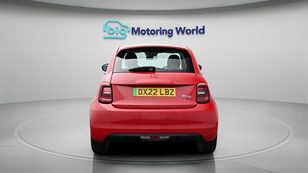 Fiat 500E Red Red #6