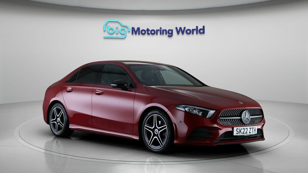 Mercedes-Benz A Class Amg Line Red