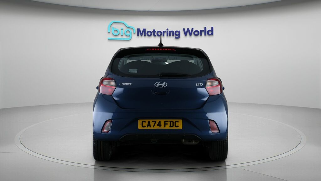 Hyundai I10 Advance Blue #6