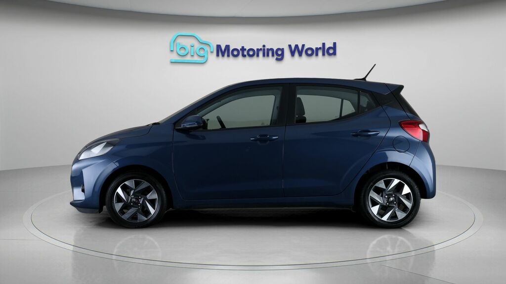 Hyundai I10 Advance Blue #4