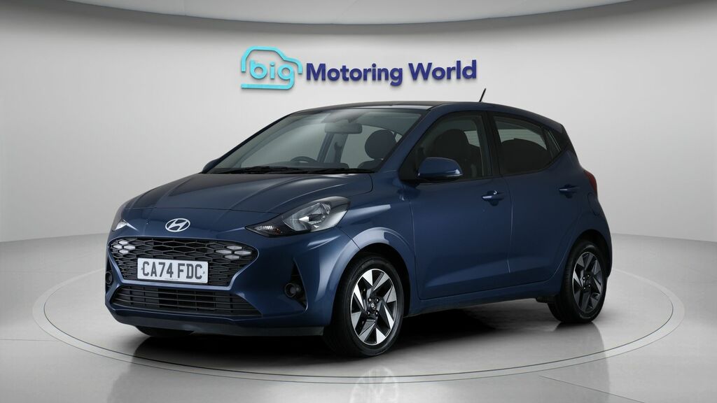 Hyundai I10 Advance Blue #3