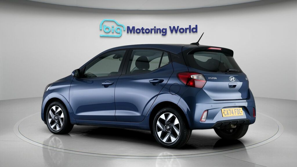 Hyundai I10 Advance Blue #5