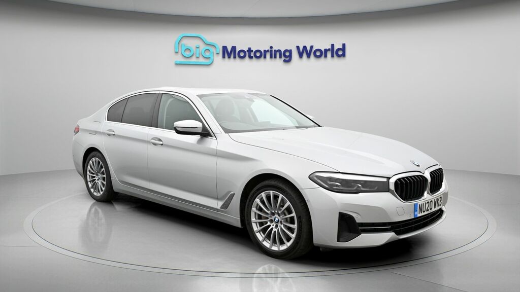 BMW 5 Series Se Silver