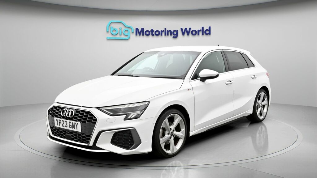 Audi A3 S Line YP23GMY White #3