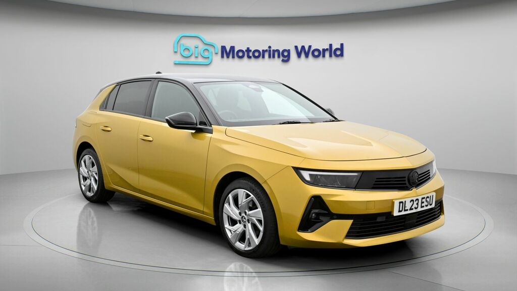 Vauxhall Astra Gs Yellow