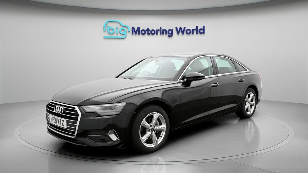 Audi A6 Saloon Sport Black #3